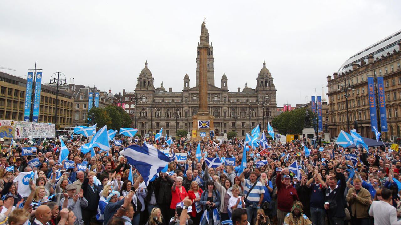 Thousands to attend pro-independence rallies in Glasgow