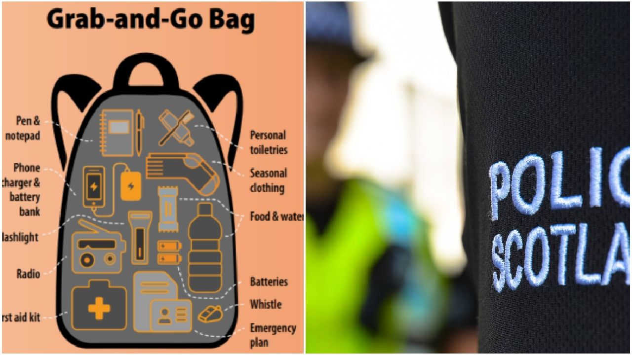 What Is Police Scotland S Grab Bag And Should You Pack