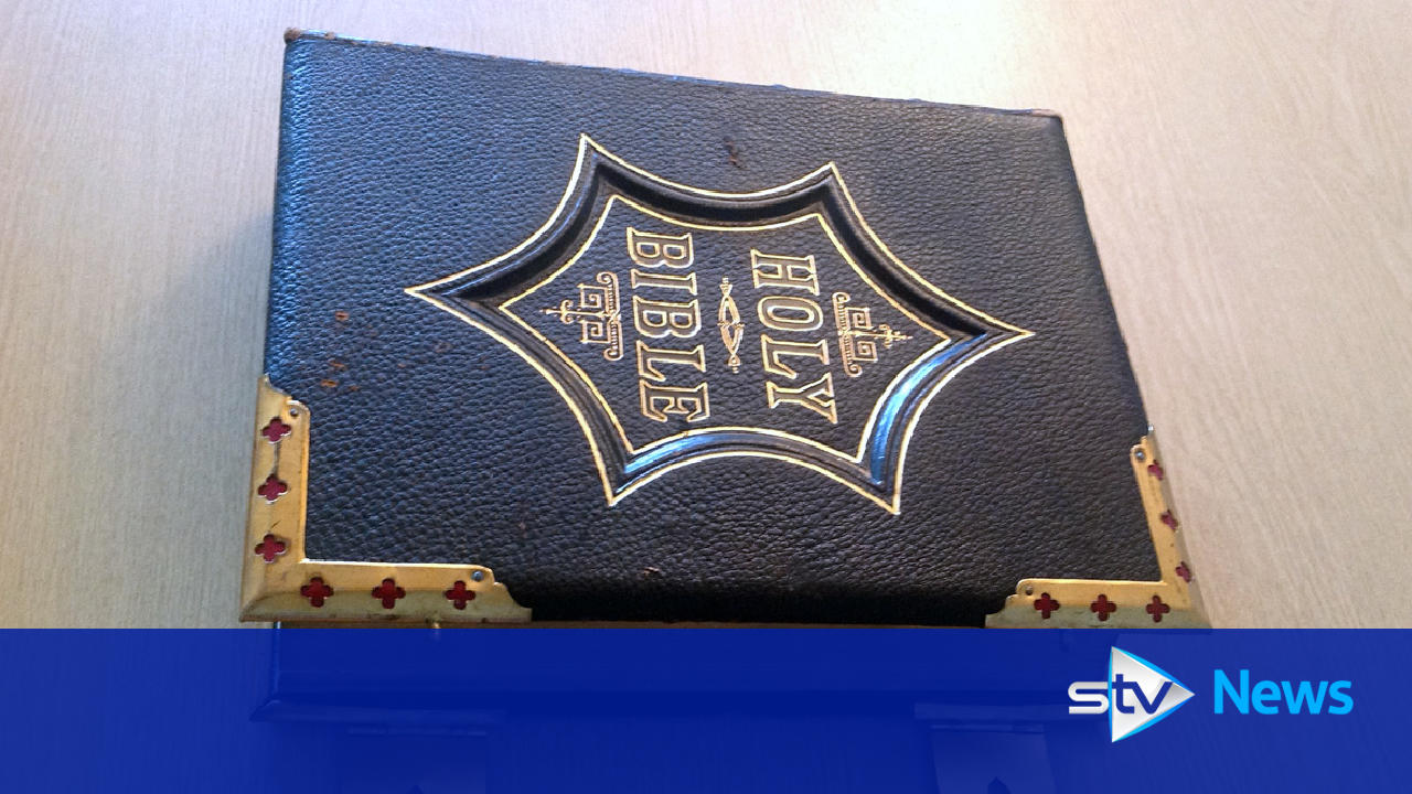 150yearold bible worth £1000 found lying on city centre bench