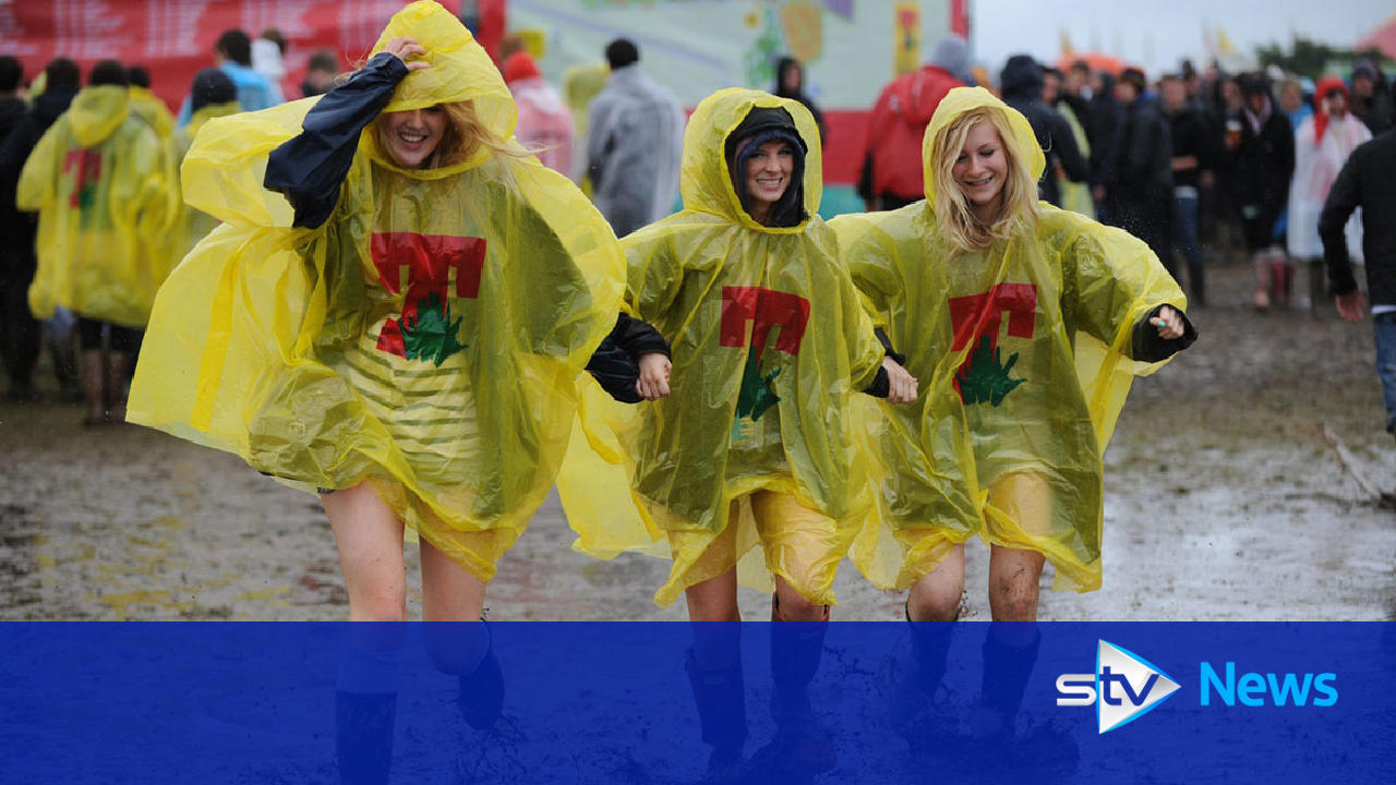 T in the Park fans hailed for ‘camaraderie’ at wet and muddy festival