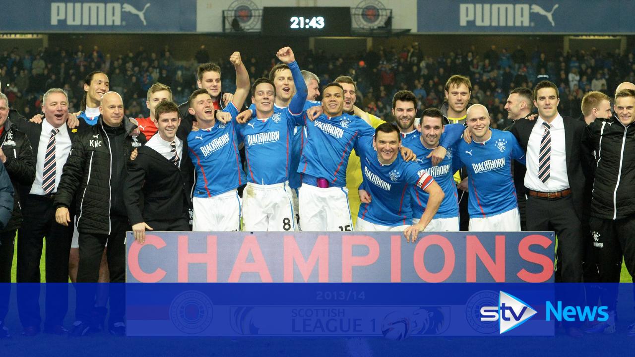 Rangers clinch Scottish League 1 title after 3-0 win over Airdrieonians