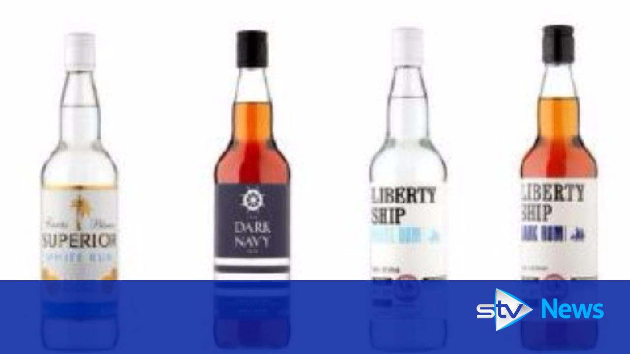 Asda and Aldi recall rum over fears some may contain glass