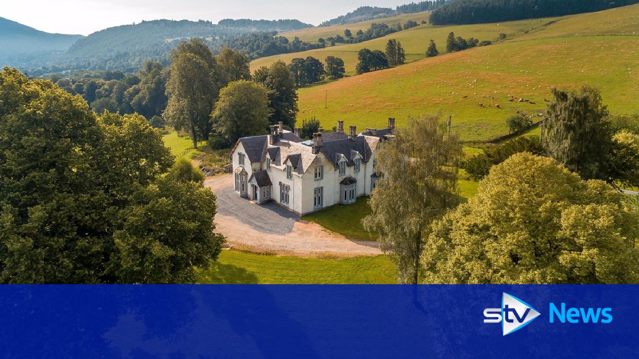 'Slice of heaven' Scottish country estate on sale for £1.55m