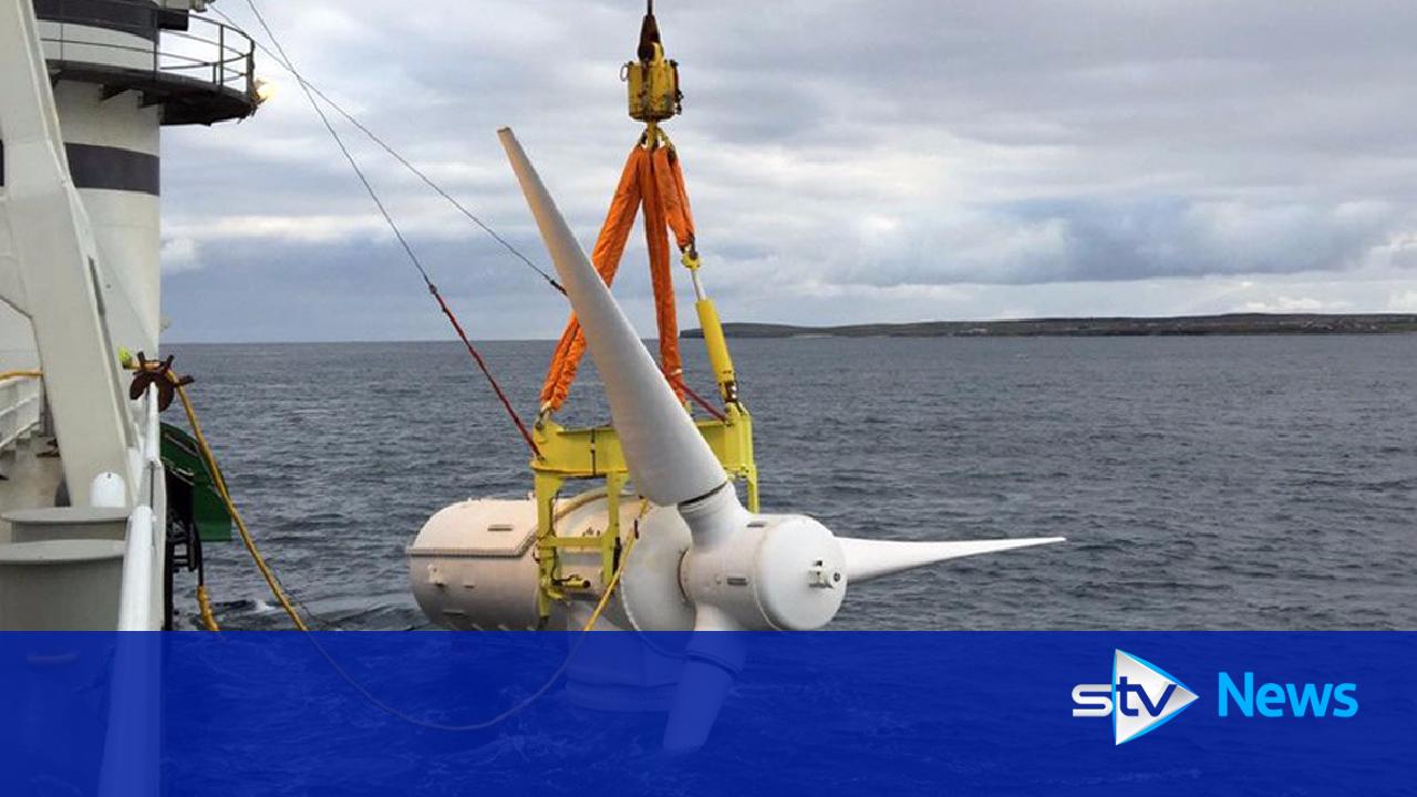 Underwater turbine scheme wins top renewables award