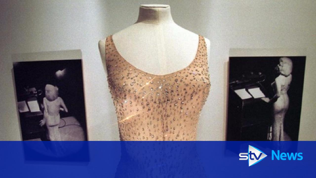 Marilyn Monroe's 'happy birthday Mr President' dress auctioned