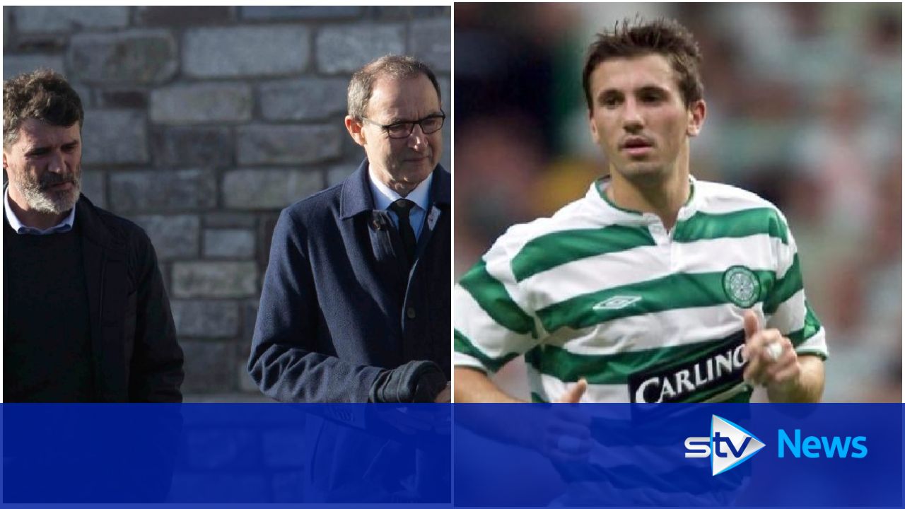 Martin O’Neill joins mourners at Liam Miller’s funeral