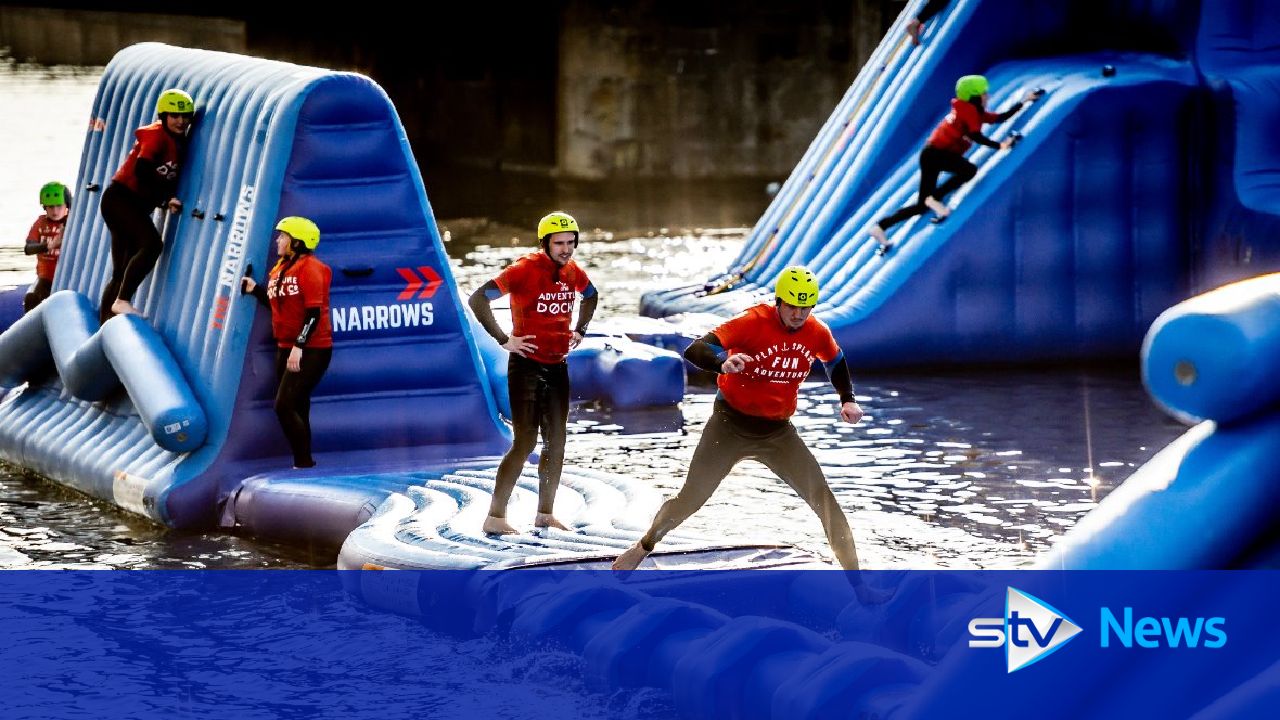 Scotland's first urban aqua park set to open in Dundee