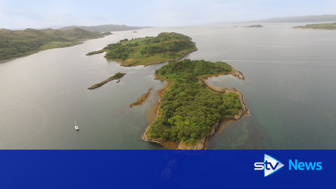 Untouched Scottish island goes on sale for £120,000