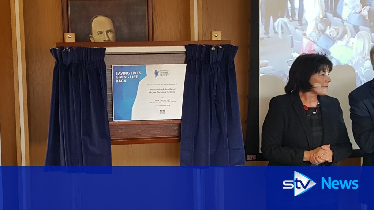 First Of Scotland s Major Trauma Centres Officially Opens