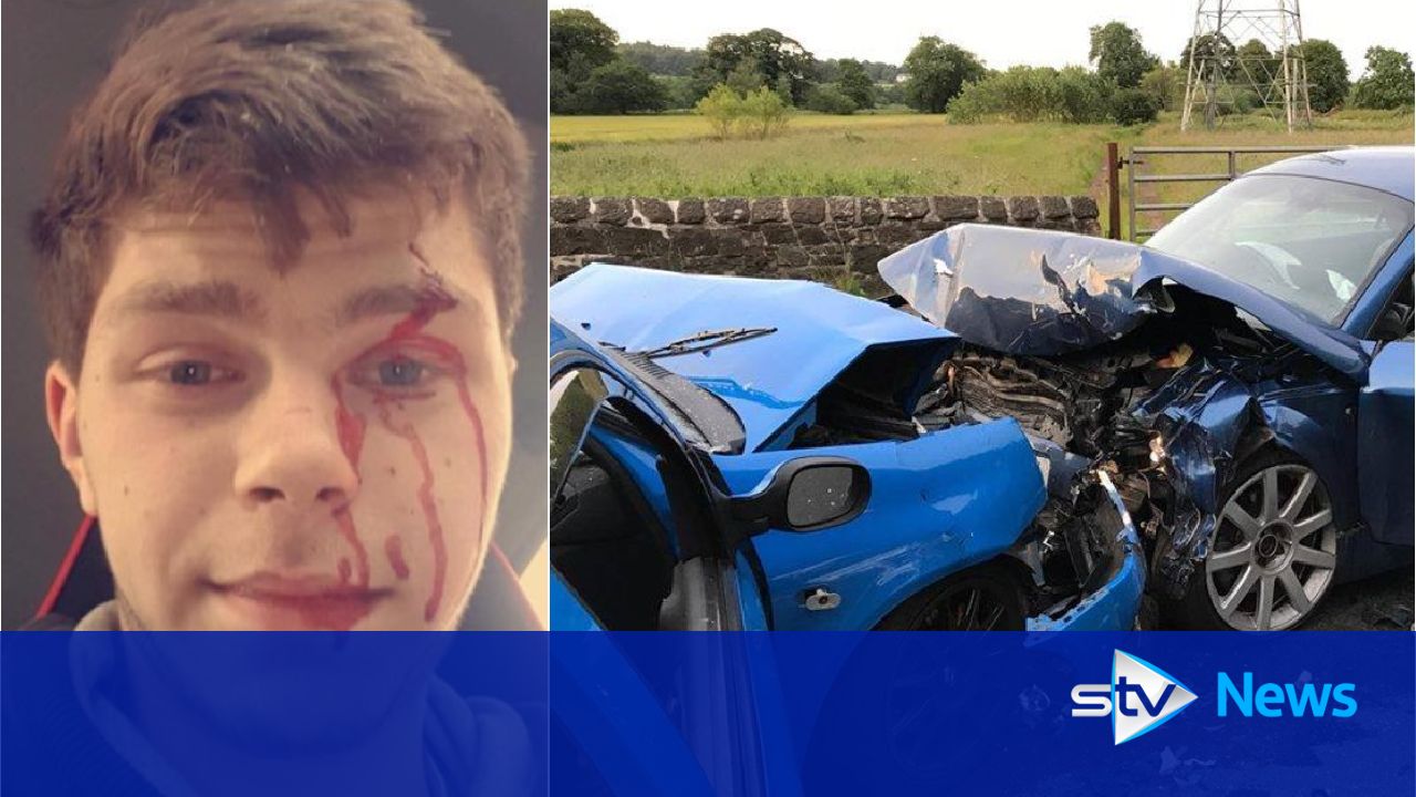 Driver who took selfie after causing crash jailed
