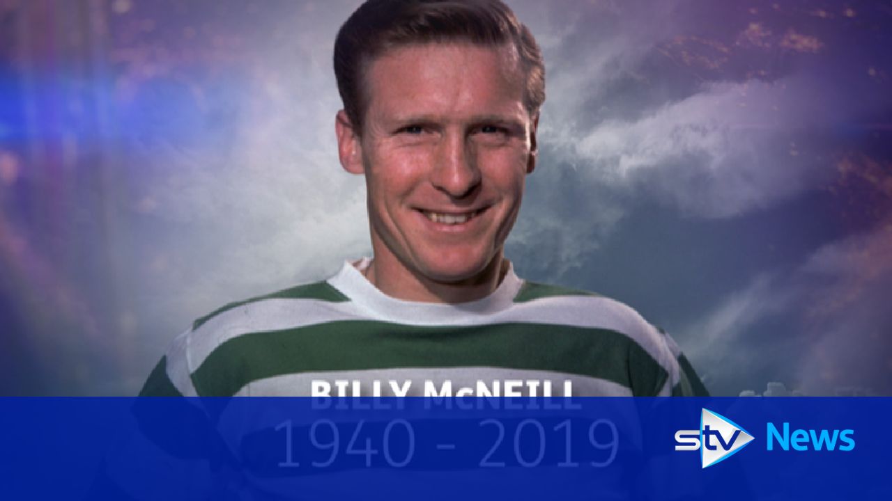 Celtic legend Billy McNeill’s funeral service under way