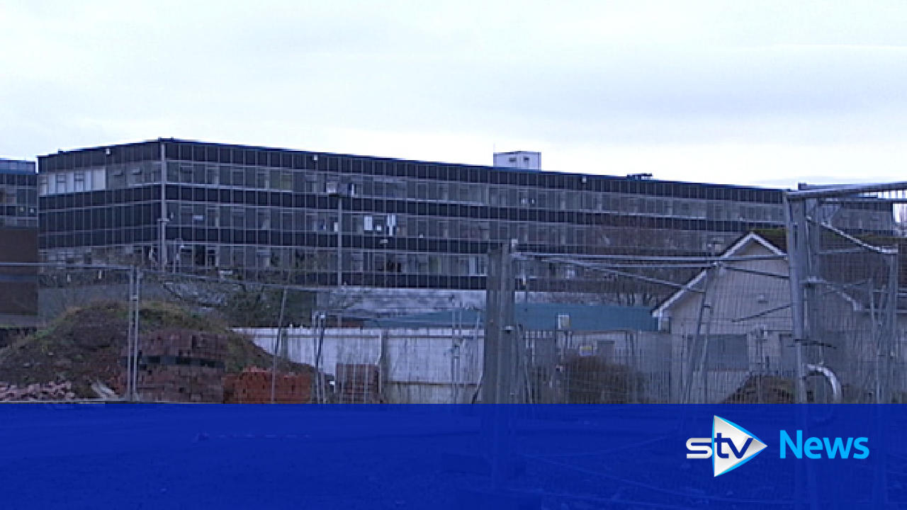 Old Larkhall Academy building damaged by fire