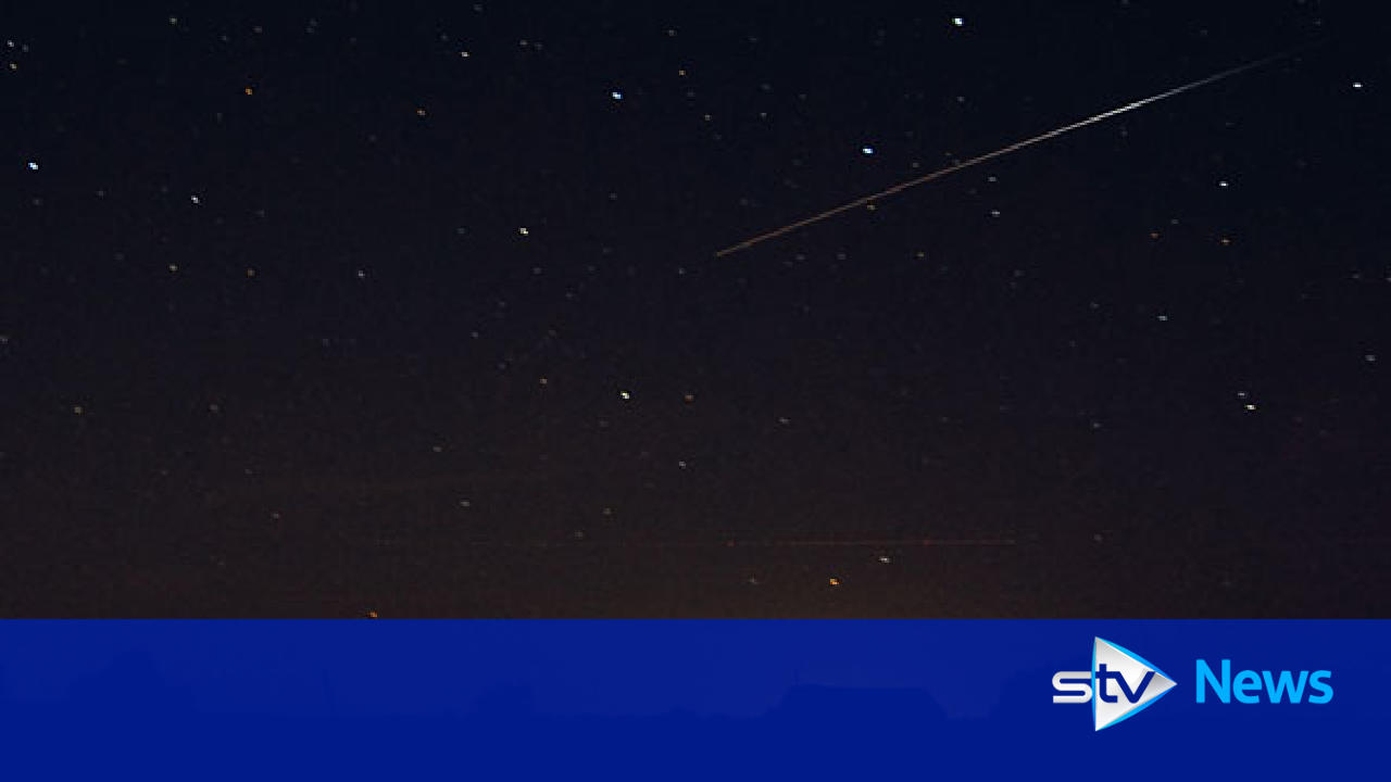Perseids meteor shower lights up skies over Scotland