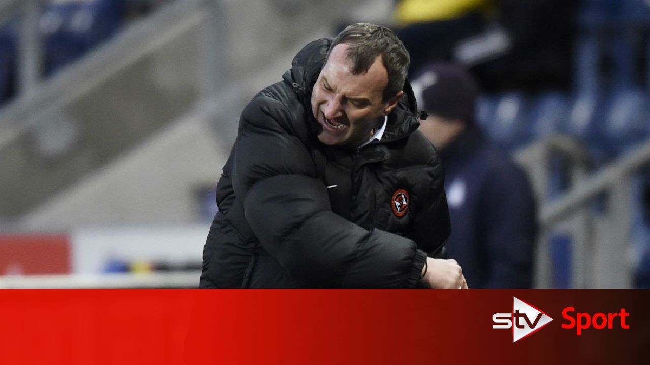 Csaba Laszlo: Not even Celtic would beat Dundee Utd 6-1