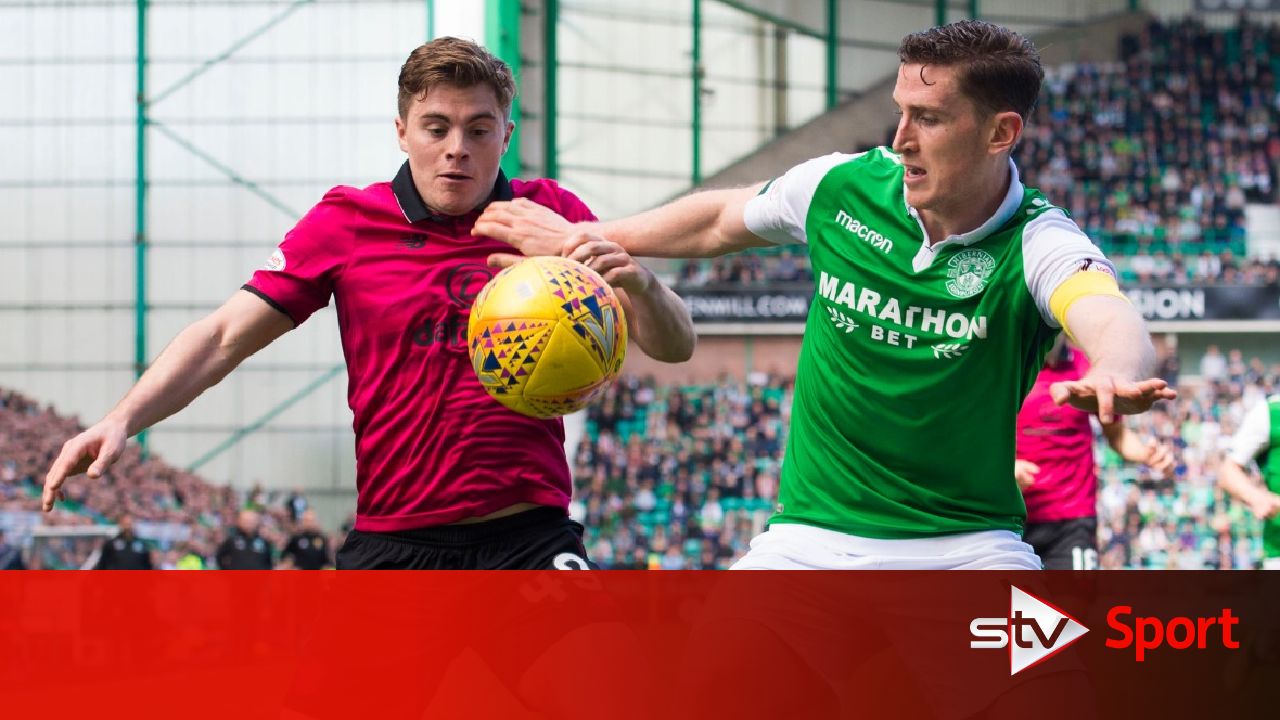 Hibs beat Celtic to spoil Premiership title party plans