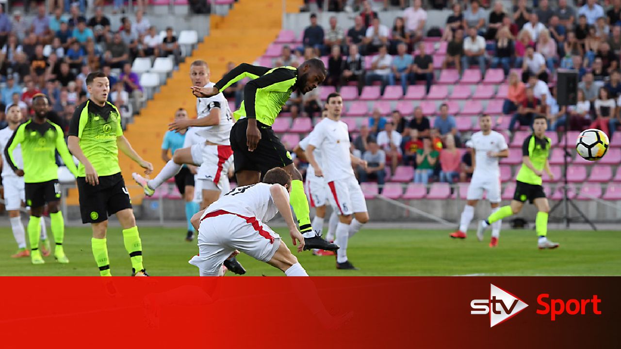 Suduva 1-1 Celtic: Ntcham header gives Celtic advantage