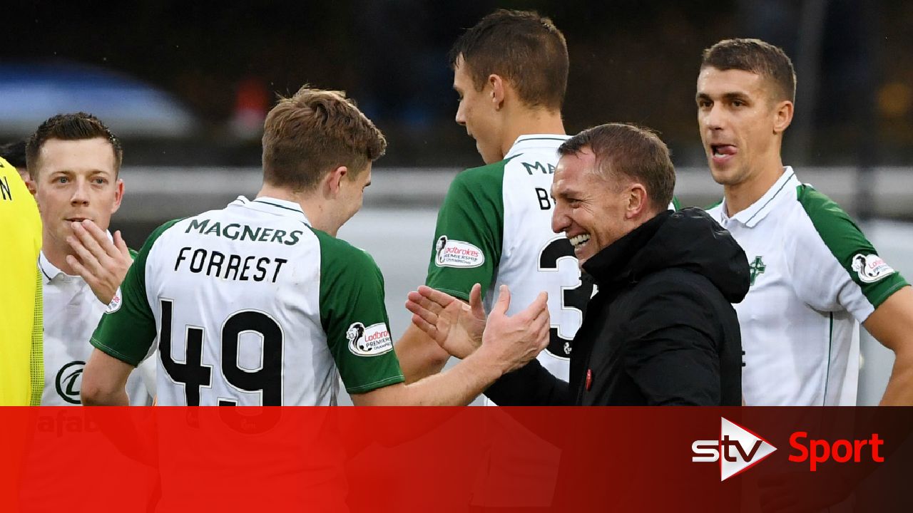 Celtic’s Rodgers and Forrest win monthly Premiership awards