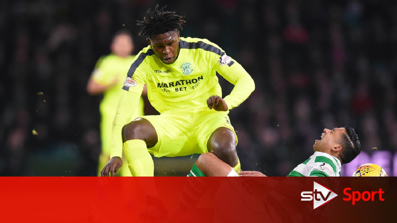 Hibs defender Johnson charged over tackle on Izaguirre