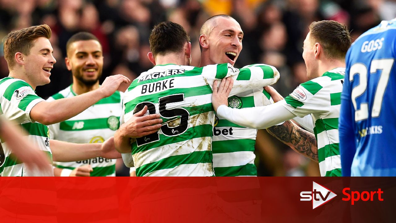 Scottish Cup: Celtic thrash St Johnstone to reach quarters