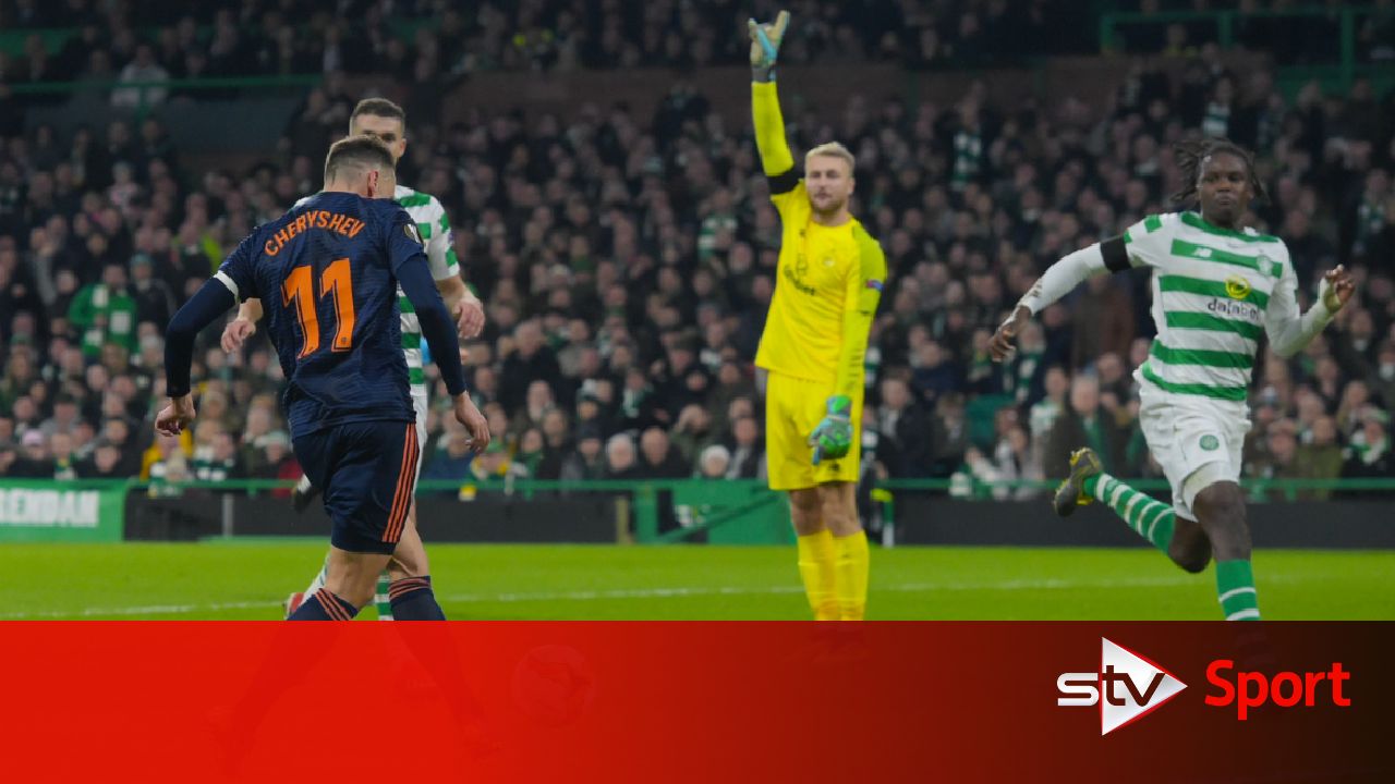 Celtic 0-2 Valencia: Ruthless visitors grab the advantage