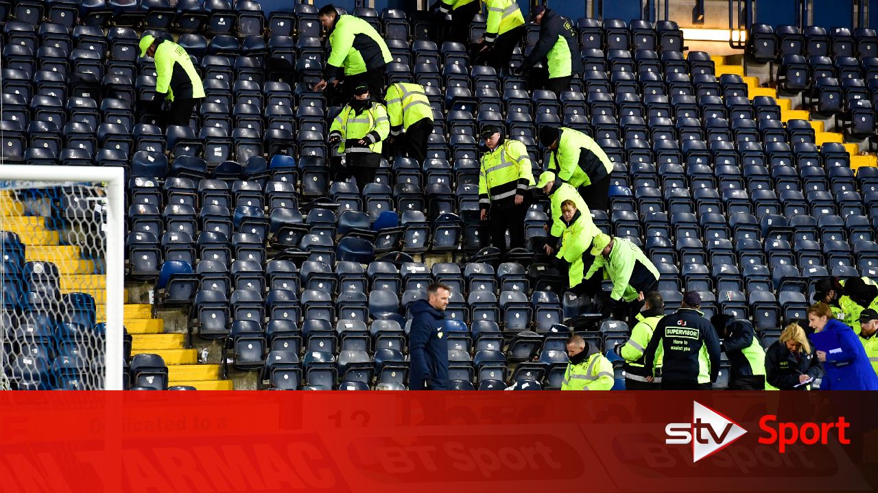 Kilmarnock condemn coin-thrower and pitch invaders