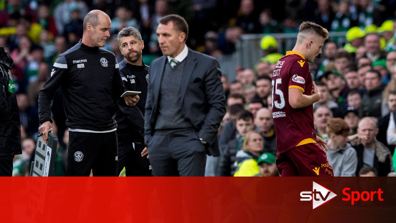 Rodgers unhappy with Motherwell’s goal from throw-in