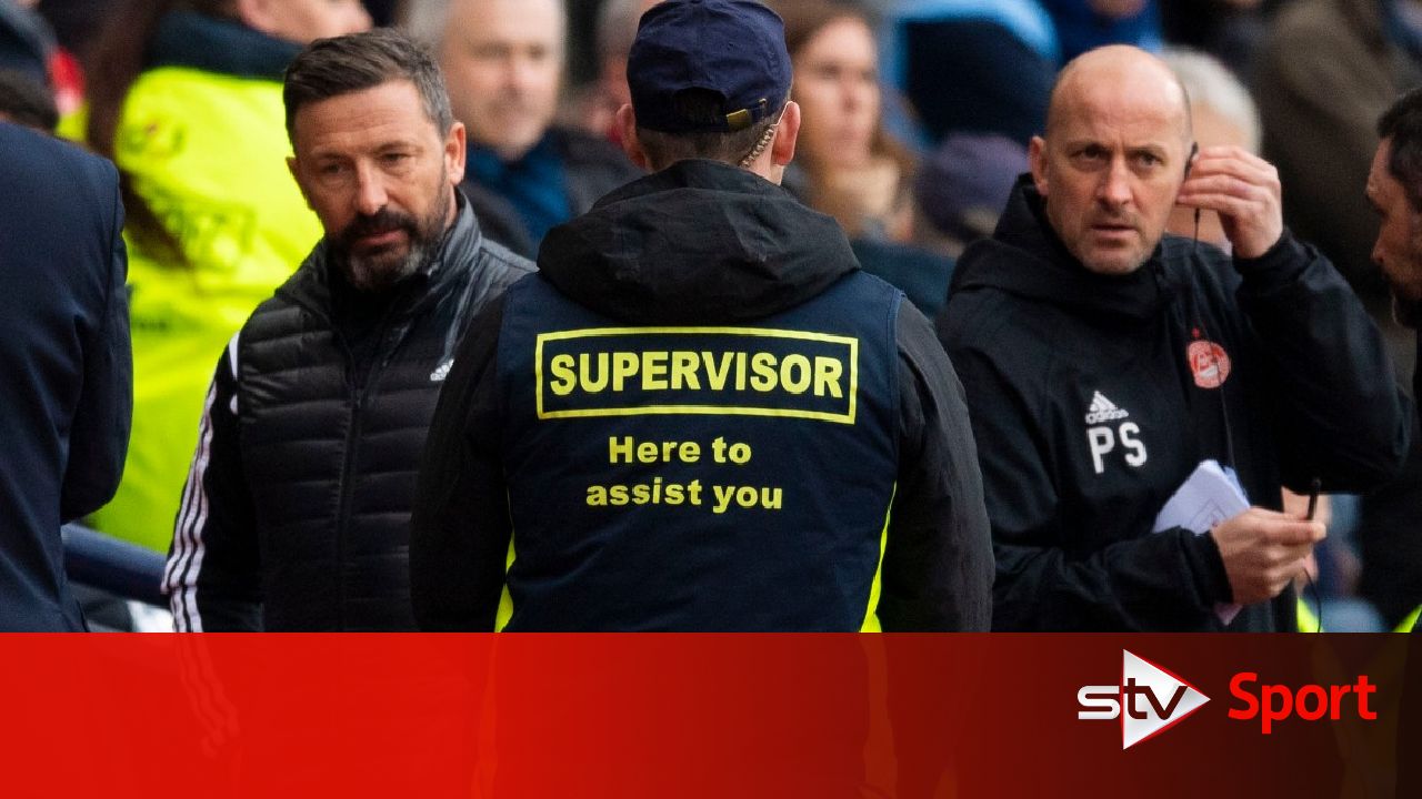 Derek McInnes charged by SFA after semi-final dismissal