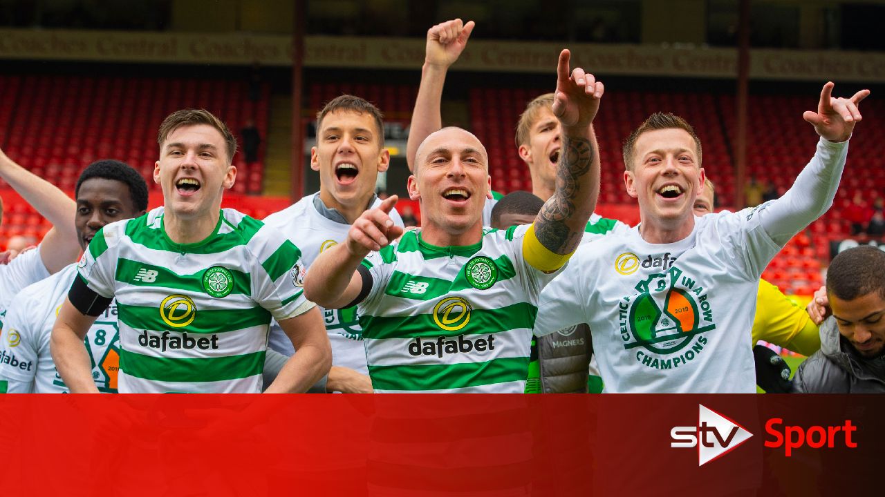 Celtic seal Premiership title with victory at Aberdeen