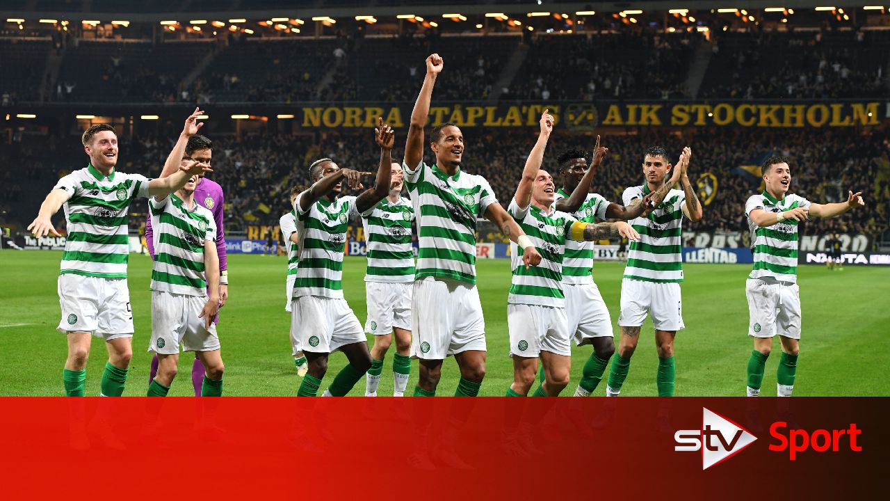 Celtic reach group stage with thumping win over AIK