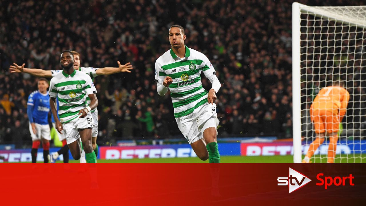 Celtic beat Rangers 1-0 to lift the League Cup trophy