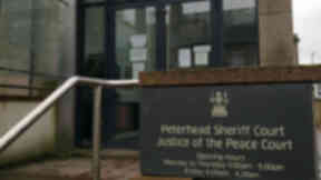 Fined: Dr Martin Thom admitted the offence at Peterhead Sheriff Court.