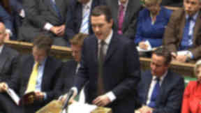 George Osborne chancellor budget 2015 westminster house of commons wide