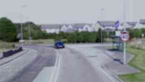 Braehead Crescent: Woman was knocked down by car on Tuesday.