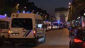 Emergency services at the scene.