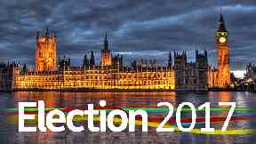 Election 2017 #GE2017 branding