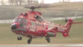 Super Puma: Helicopter similar to this one crashed.