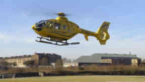 A952: An air ambulance has been called to the crash near Hatton.