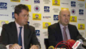 Rangers: Oldco administrators David Whitehouse and Paul Clark (file pic).