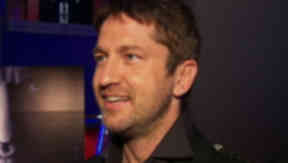 Gerard Butler: Proud to honour a fellow Scot.