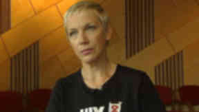 Global Feminism: Annie Lennox said women in their 60s can 'still thrive'.