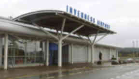 Strike: Inverness airport is among those affected.