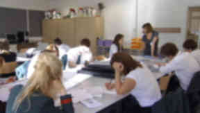 Classroom: Teachers have accepted a pay freeze.