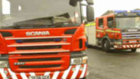 Attack: Two firefighters were assaulted.