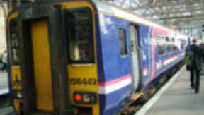 ScotRail: Trains are running a reduced service.