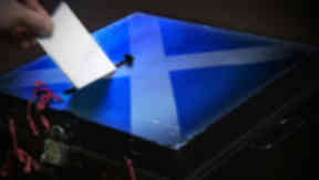 Referendum: Lord Wallace said Holyrood needs Westminster's consent.