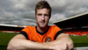 Brian McLean at Tannadice.