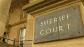 Dundee Sheriff Court.