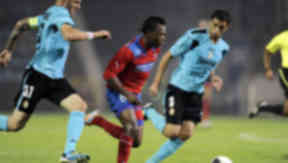 Helsingborg midfielder May Mahlangu