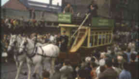 last tram procession glasgow spetmeber 4 1962