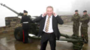 Ally McCoist unveils Rangers Charity Foundation's bid to raise £25,000 for soldiers charity.